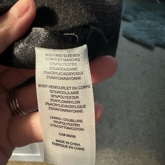 NWT. Cleo wool short coat - Picture 3 of 4